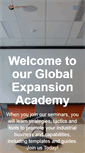 Mobile Screenshot of globalexpansionacademy.com